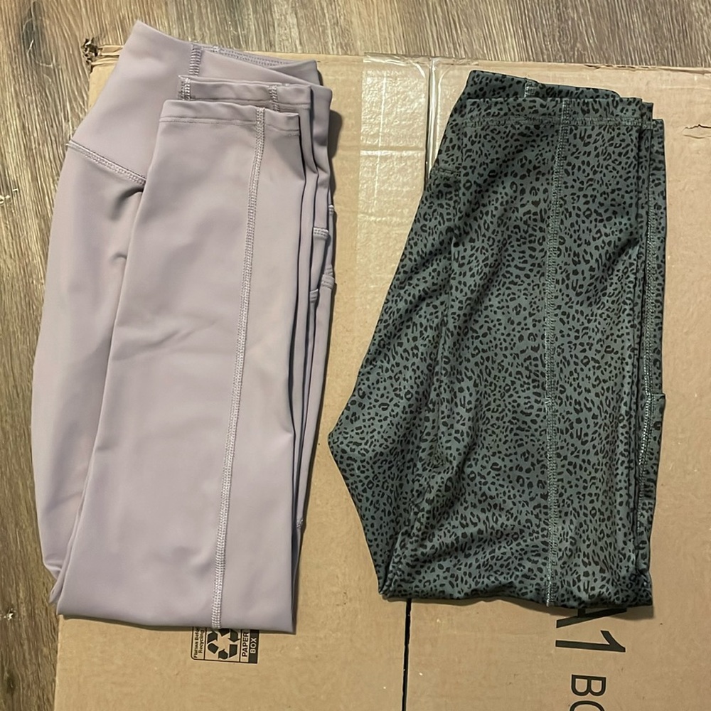 3/4 length workout leggins